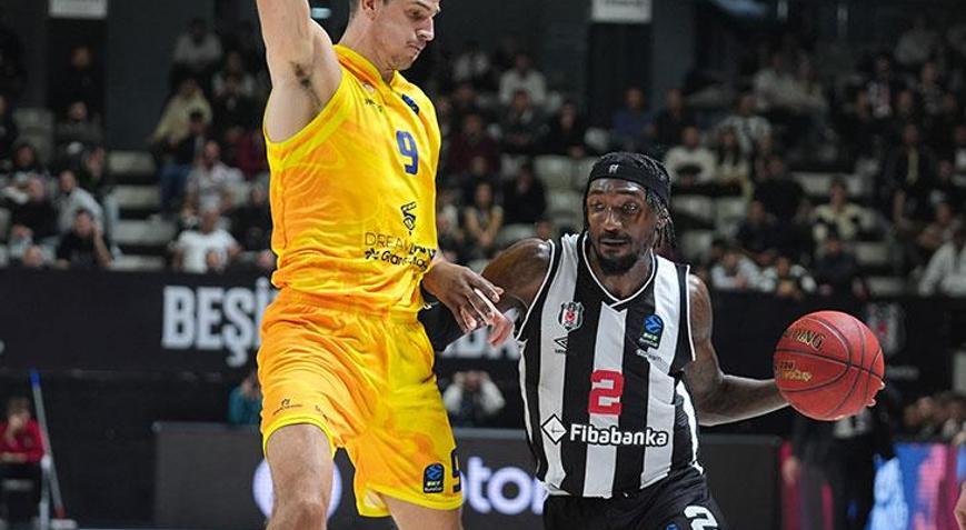 Beşiktaş Fibabanka, Avrupada galibiyeti kaçırdı