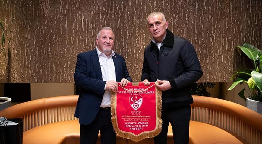 Türkiye - Galler resmi maç yemeği düzenlendi