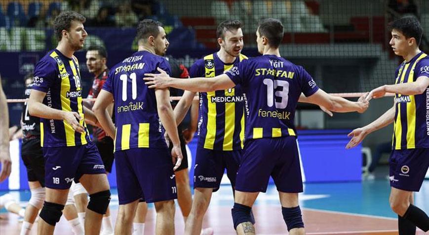Fenerbahçe Medicana, TÜRŞADa set vermedi