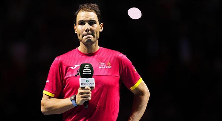 Efsane tenisçi Rafael Nadal kortlara veda etti