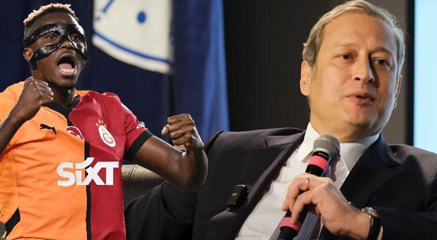 Galatasaray eski başkanı Burak Elmastan Osimhen için bonservis vetosu Türkiyede hiçbir kulüp ödeyemez