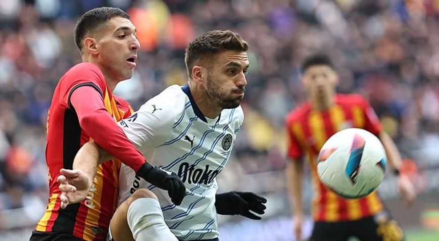 Fenerbahçe, Kayseride gol yağdırdı