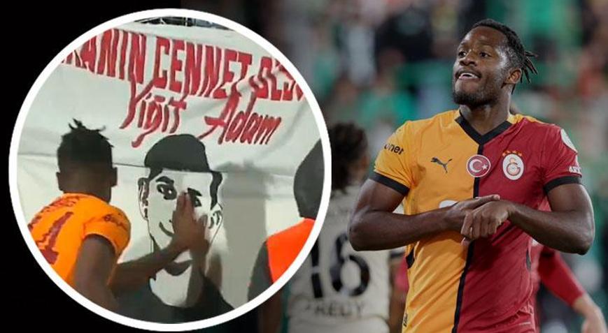 Galatasarayda nöbetçi golcü Michy Batshuayi Yiğit Kurtu unutmadı