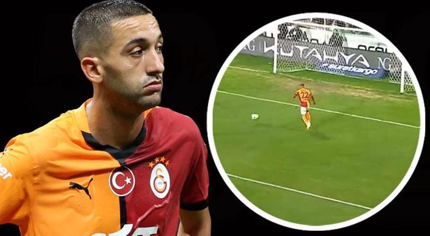 Galatasarayda Hakim Ziyech, Bodrumda inanılmazı başardı