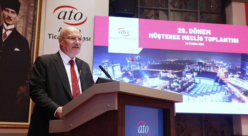 ATO Başkanı Gürsel Barandan yerli ürün tercihi çağrısı