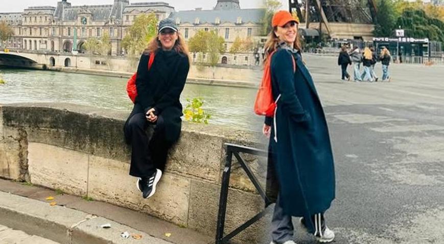 Evrim Alasya Parisin tadını çıkarıyor Instagramdan peş peşe paylaştı