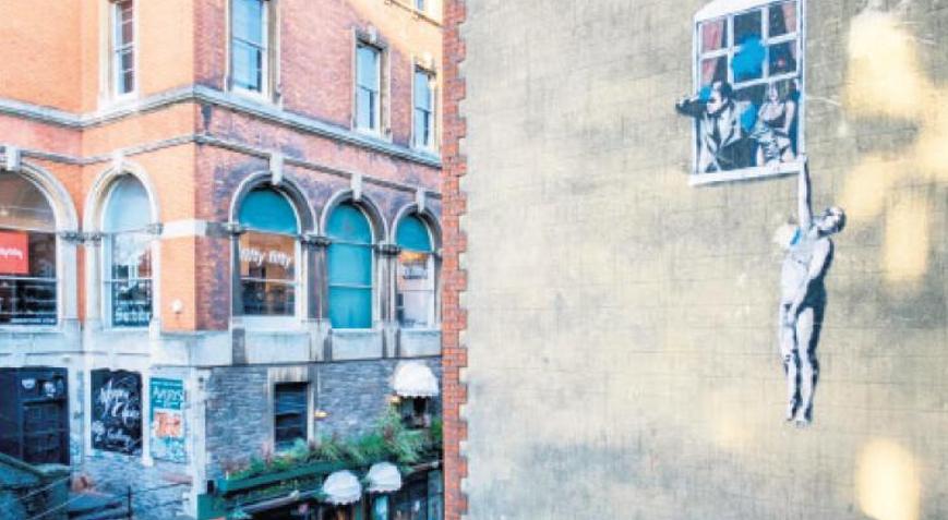 Banksy’li bina satılıyor