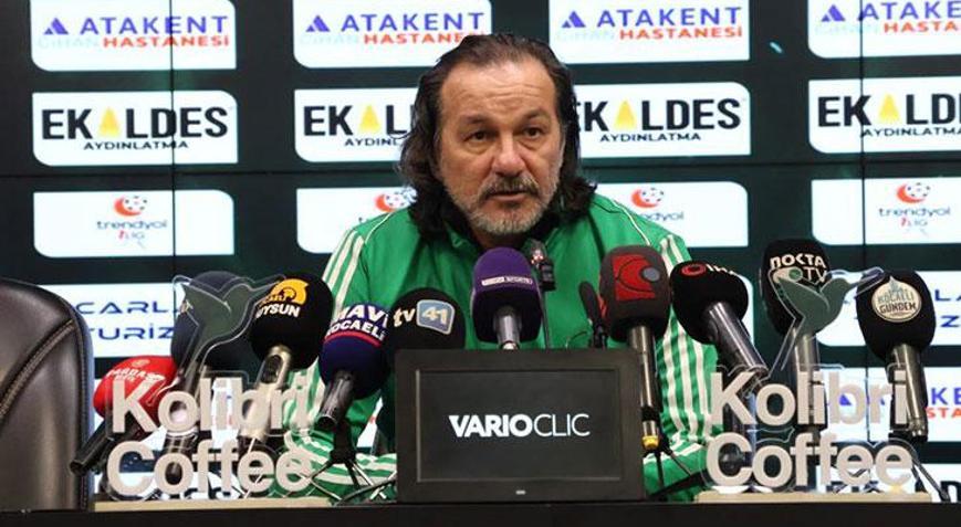 Yusuf Şimşek: Kocaelispor zaten ligde rakibimiz değil
