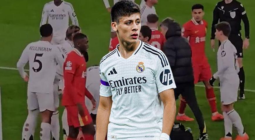 Anfield Roadda Arda Gülere skandal hareket