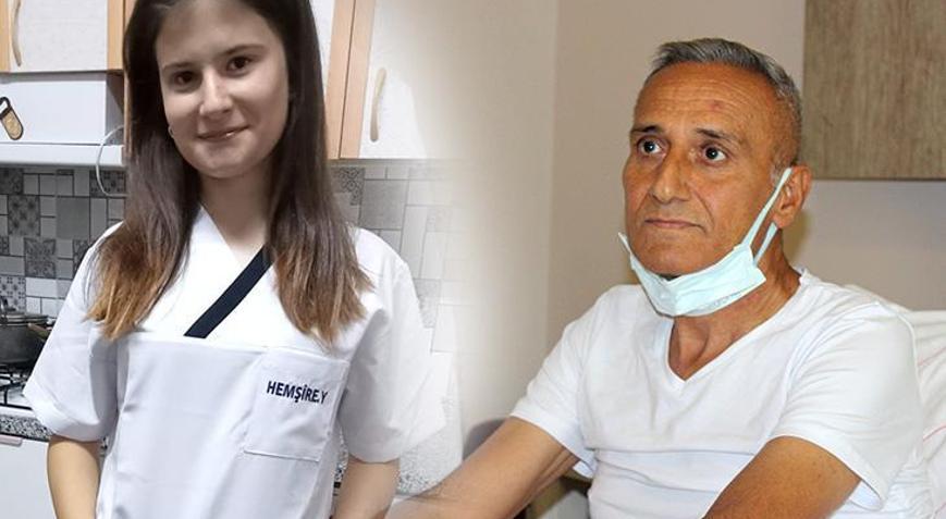 3 çocuk babası, 19 yaşındaki Fatmanın karaciğeriyle sağlığına kavuştu