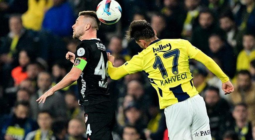 Fenerbahçenin konuğu Gaziantep FK Süper Lig heyecanı