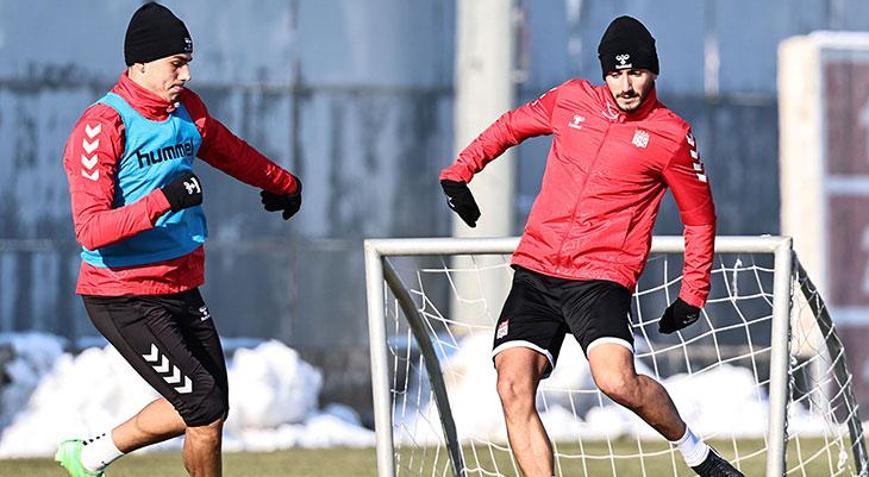 Sivassporda Galatasaray maçı mesaisi devam etti