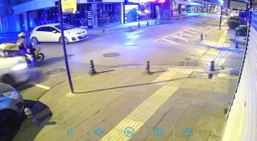 İstanbul- Pendikte motokuryeye çarparak kaçan otomobil sürücüsü yakalandı