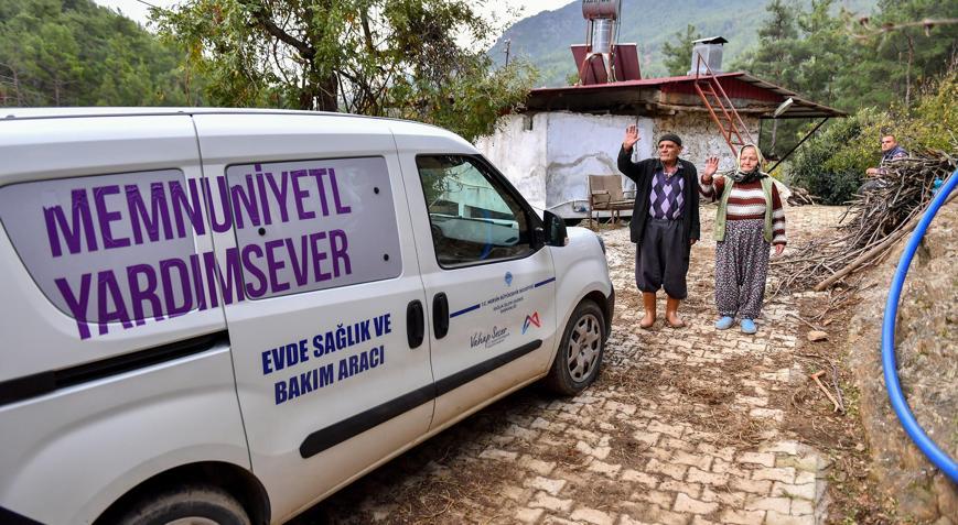 Büyükşehirden yaş almışlara destek