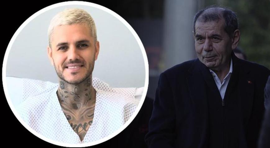 Mauro Icardiden Galatasaraya flaş öneri Dursun Özbekten dikkat çeken mesaj