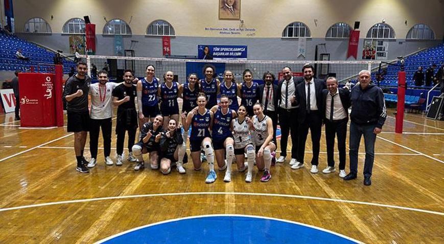 Bahçelievler Belediyspor, Aydın Büyükşehir Belediyespora set vermedi