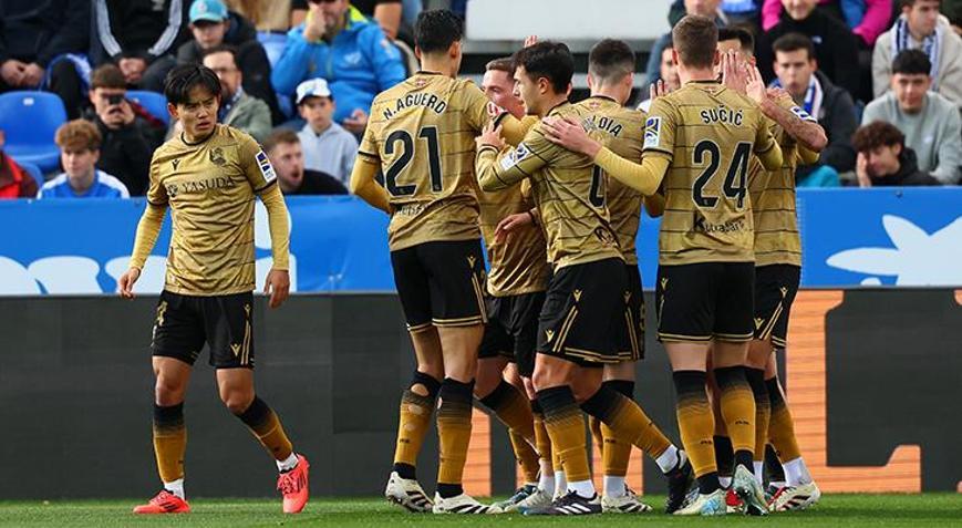 Real Sociedad, Leganesi deplasmanda 3 golle geçti
