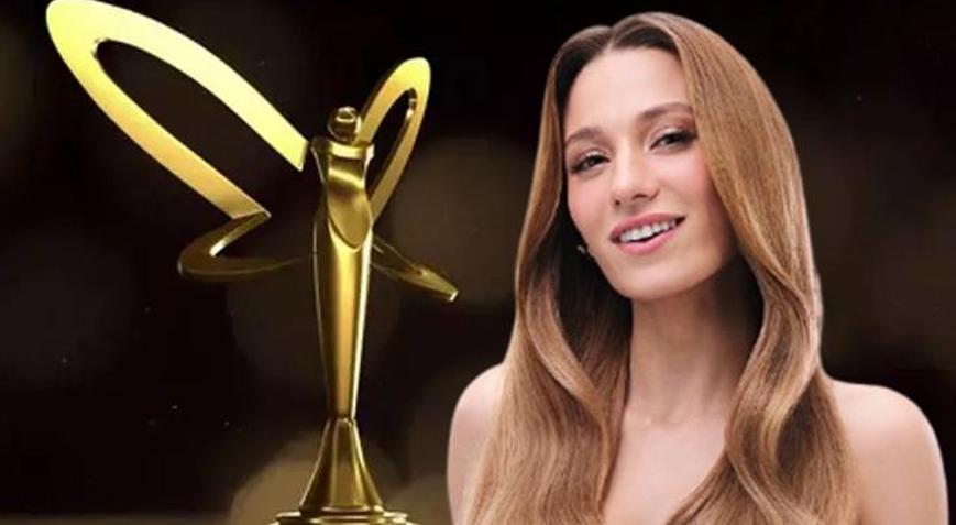 Pantene Yıldızı Parlayanlar ödülünü aldı Sümeyye Aydoğanın tarzına tam not