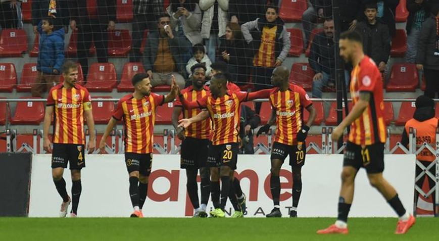 Kayserispor 9.5 ay sonra ligde ilki başardı