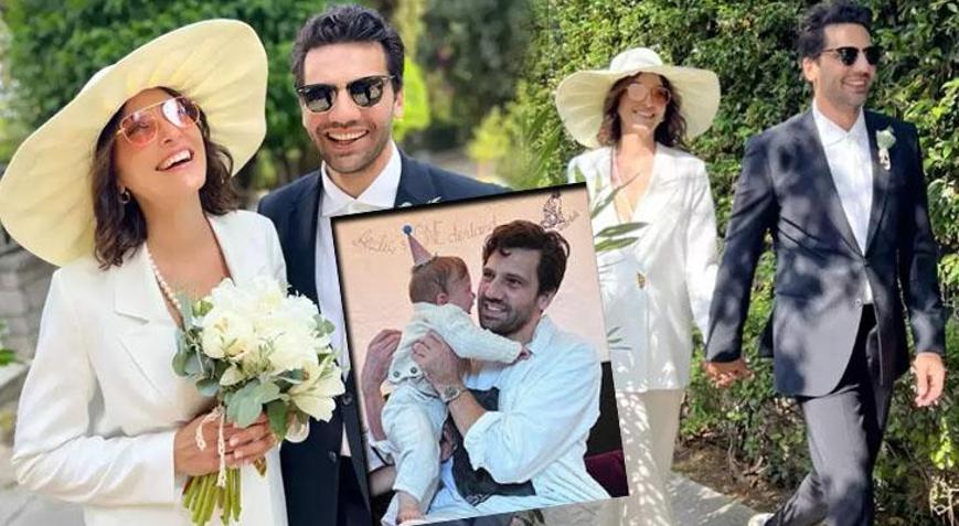 Kaan Urgancıoğlu ve Burcu Denizer’in minik oğlu Ardıç 1 yaşına girdi
