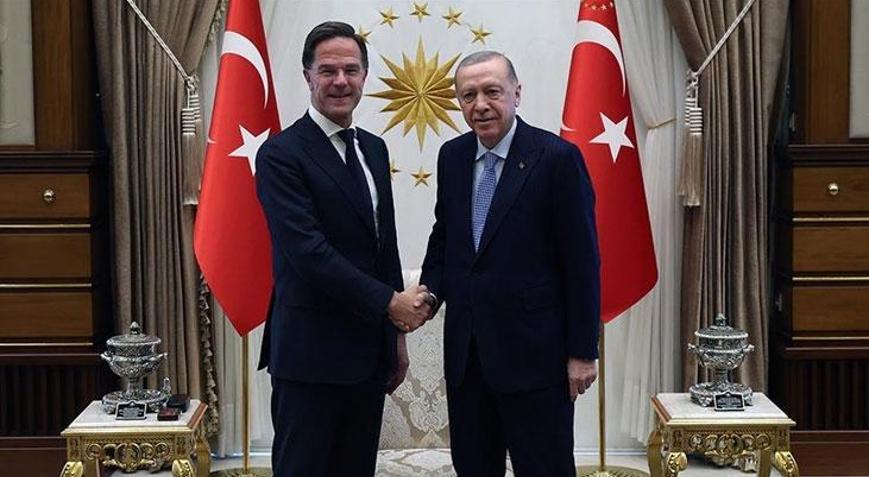 Cumhurbaşkanı Erdoğan, NATO Genel Sekreteri Rutte ile görüştü