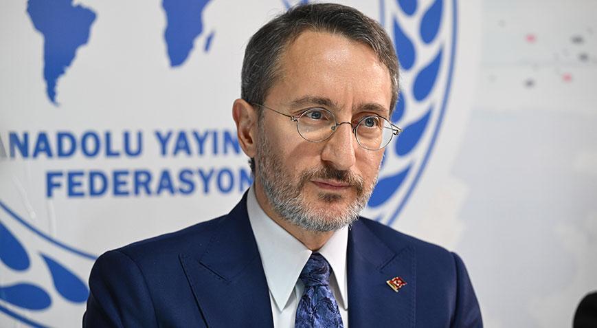 Fahrettin Altun: Temel yaklaşımımız Suriyenin toprak bütünlüğünün korunması
