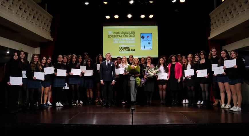 2024 Notre-Dame de Sion Liseliler Edebiyat Ödülü’nü Laetitia Colombani kazandı