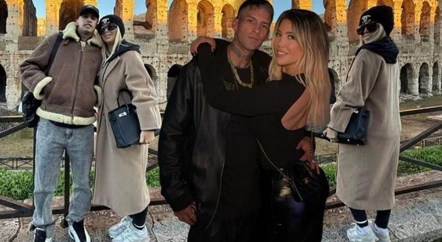 Şehrin altını üstüne getirdiler... Wanda Nara ve genç sevgilisinden romantik tatil