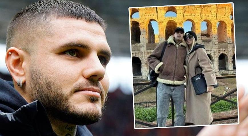 Galatasarayın golcüsü Mauro Icardi: Wanda Nara tekrar çamurun içinde