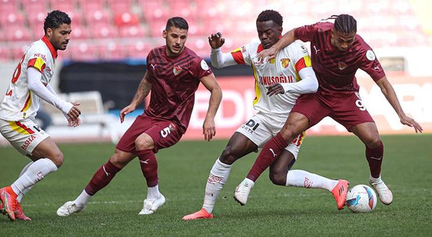 Hatayda goller var kazanan yok Hatayda goller var kazanan yok