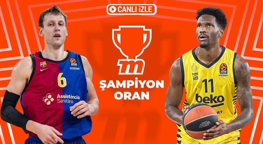 Fenerbahçe Beko, Barcelona deplasmanında Dev maç Mislide canlı yayınlanacak...