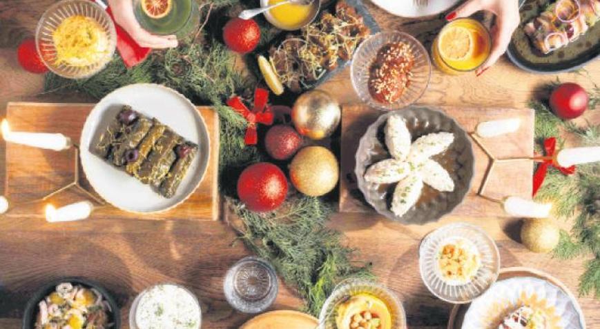 Yeni yıl sofrası için hazırlık