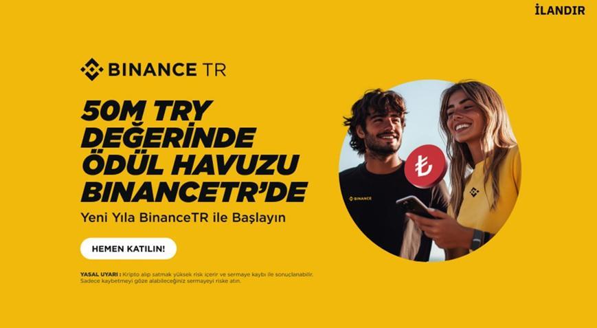 Yeni yıla Binance TR ile başlayın: 50 milyon TRY değerinde ödül havuzu sizi bekliyor