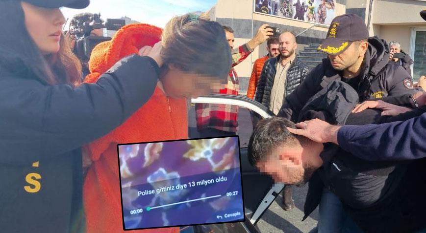 Hurdacıyı kaçırıp 12 milyon TL fidye istediler Film gibi olayda 4 kişi yakalandı