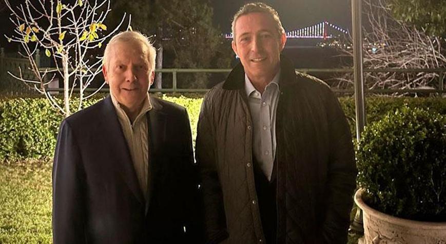 Aziz Yıldırım - Ali Koç buluşmasının perde arkası Projelerini sundu