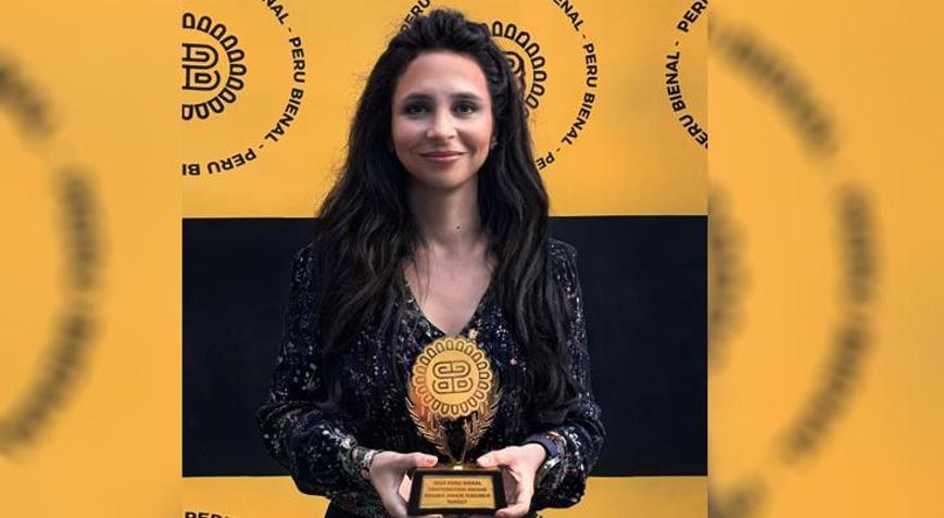 Sanatçı Mediha Didem Türemene Peru Bienalinden ödül