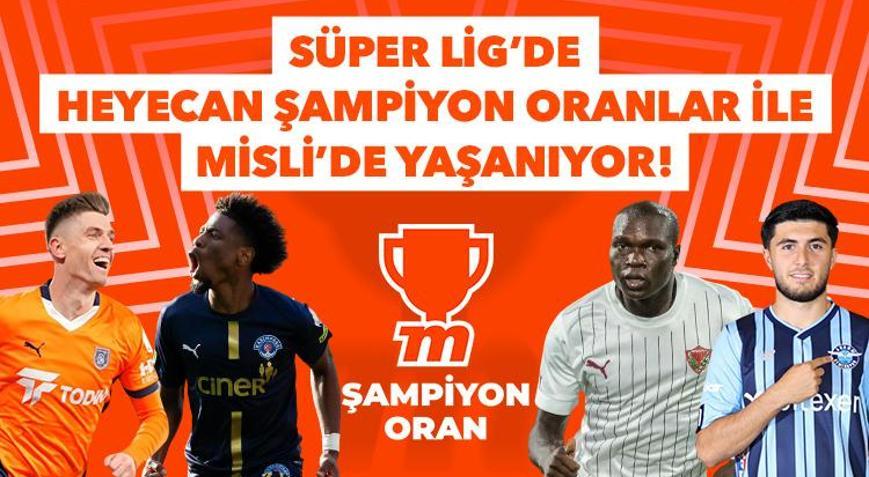 Süper Ligde ilk devre kapanıyor 2 maçtan tüm detaylar, muhtemel 11ler ve Misli ile Şampiyon Oranlar burada