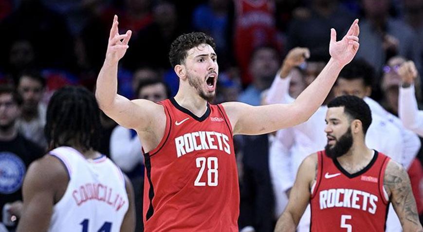Alperen Şengün 16 sayı attı Houston Rocketstan üst üste 3. galibiyet