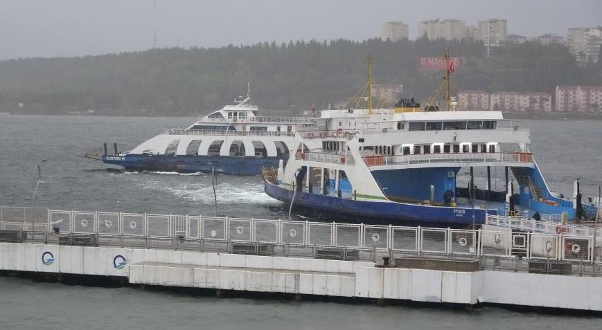 Dikkat Bugünkü tüm feribot seferleri iptal edildi