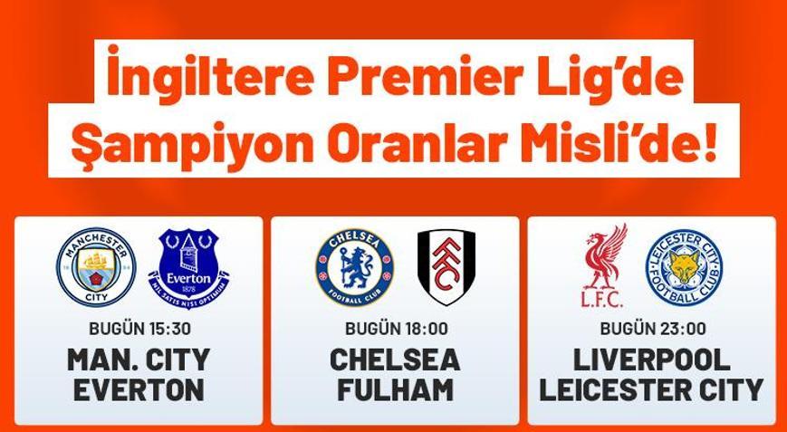 İngiltere Premier Ligde 3 kritik maç oynanacak, Şampiyon Oranlar Mislide olacak