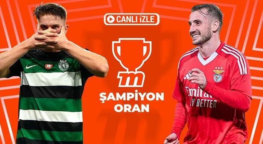 Sporting Lizbonun konuğu Benfica Maçtan tüm detaylar, muhtemel 11ler ve Misli farkıyla Şampiyon Oranlar burada