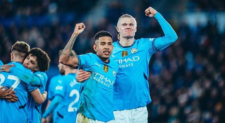 Manchester City, Leicester Cityi 2 golle geçti