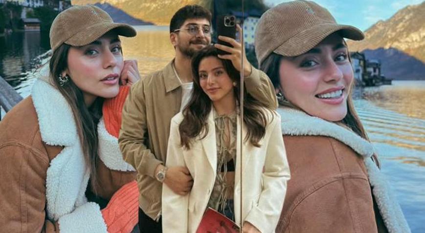 Karda romantizm Sıla Türkoğlu ve sevgilisi Ata Ayyıldız’ın tatil pozuna beğeni yağdı