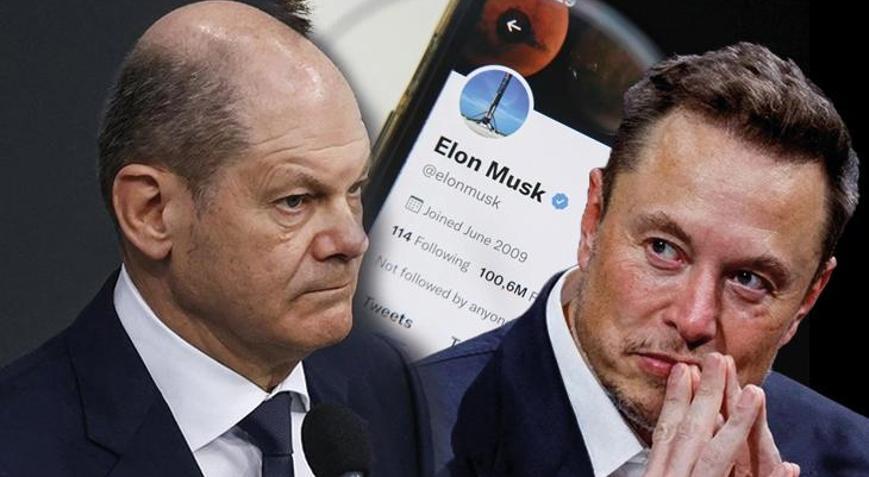 Almanya Başbakanı Olaf Scholzdan Elon Muska tepki