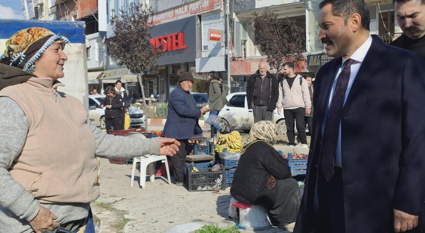 Vali Masatlı, Samandağda vatandaşlarla buluştu