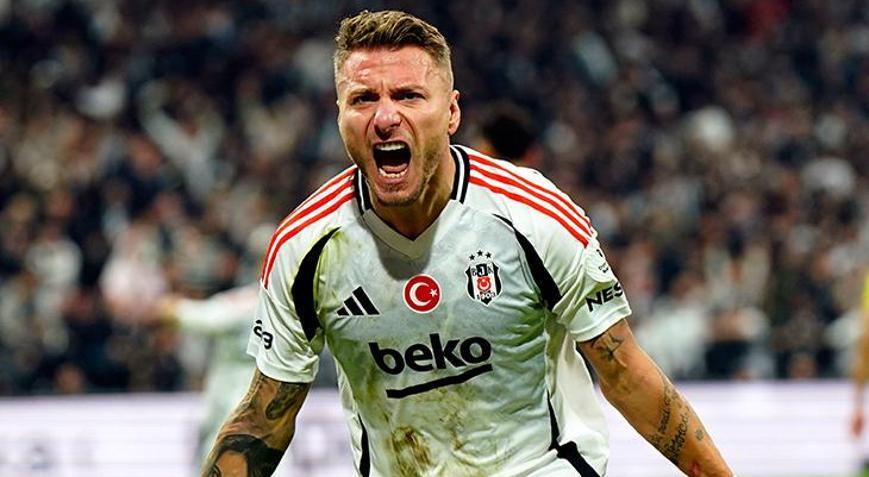 Beşiktaşta Ciro Immobile sevinci