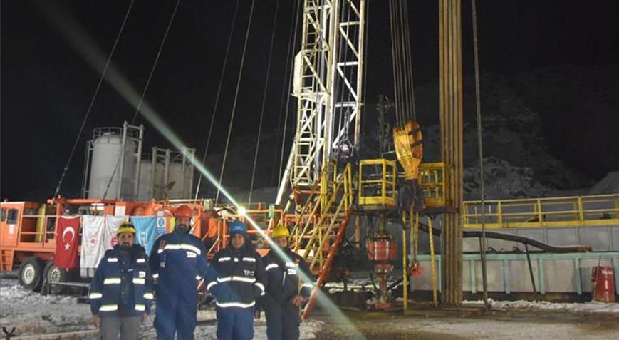 Gabarda yeni yılın ilk sondaj kuyusu açıldı
