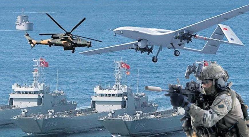 Mavi Vatanda güç gösterisi