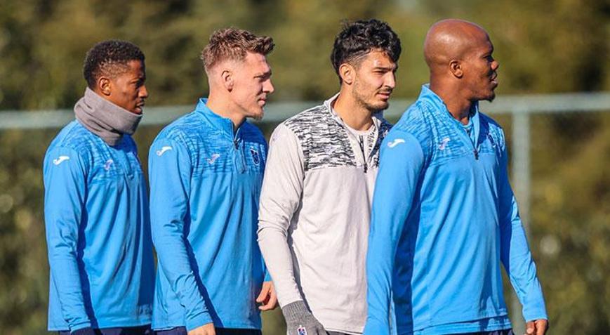 Trabzonspor kafilesi Samsun’a gitti Kadroda 8 eksik