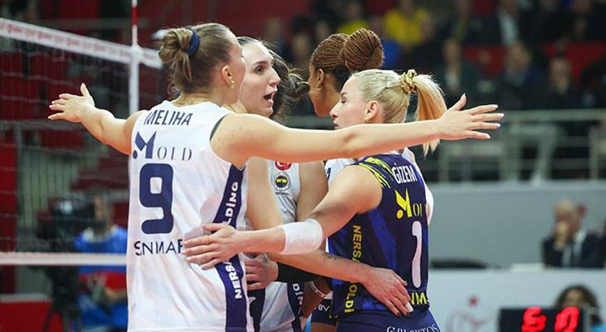 Fenerbahçe Medicana, Türk Hava Yollarına set vermedi